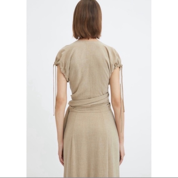 RODEBJER Auren Wrap Top, Raw Clay, Large - Picture 3 of 10